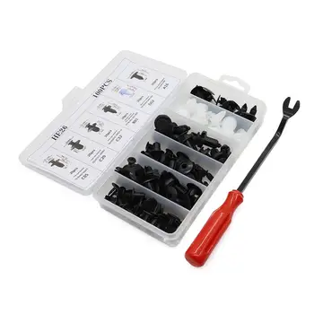 100 PCS For Honda 100pc Plastic Rivets Fastener Fender Bumper Push Clips w/ Removal Tool
100 PCS For Honda 100pc Plastic Rivets Fastener Fender Bumper Push Clips w/ Removal Tool