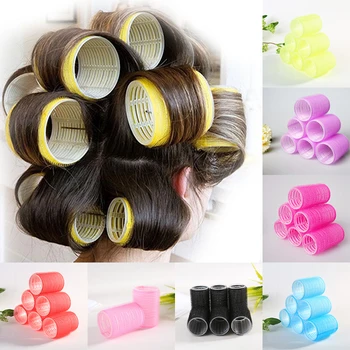 Hair Rollers 6 Pcs Curlers Self Grip Holding Rollers Hairdressing Curlers Hair Design Sticky Cling Style For DIY Or
Hair Rollers 6 Pcs Curlers Self Grip Holding Rollers Hairdressing Curlers Hair Design Sticky Cling Style For DIY Or
