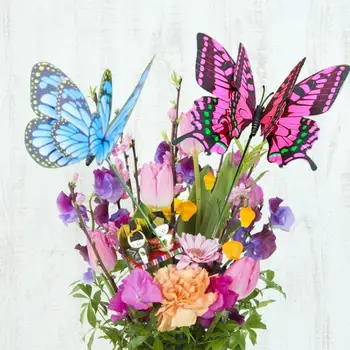 4pcs PVC Colorful 3D Butterfly Outdoor Garden Yard Flower Pot Decor Artificial Butterfly Home Garden Decoration
4pcs PVC Colorful 3D Butterfly Outdoor Garden Yard Flower Pot Decor Artificial Butterfly Home Garden Decoration