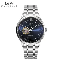 Carnival Brand Fashion Automatic Business Watch For Men Luxury Casual Wristwatch Waterproof Sapphire Hollow Relogio Masculino
Carnival Brand Fashion Automatic Business Watch For Men Luxury Casual Wristwatch Waterproof Sapphire Hollow Relogio Masculino