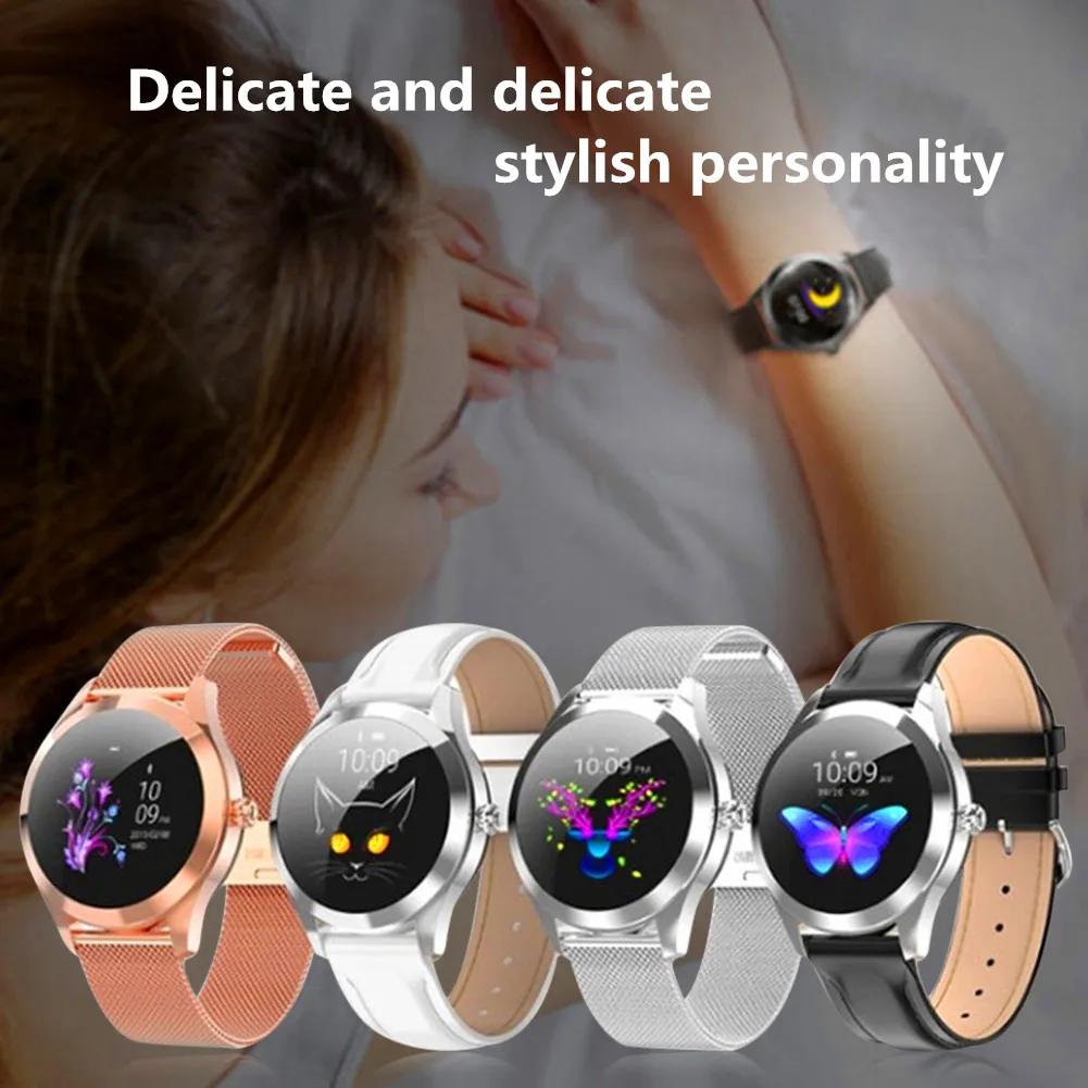 Smart watch Fashion Watch Touch Control for Man Women Lightweight Metal and Leather strap for Android & IOS phones Bluetooth
Smart watch Fashion Watch Touch Control for Man Women Lightweight Metal and Leather strap for Android & IOS phones Bluetooth