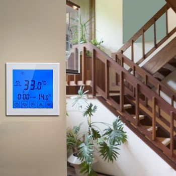 Thermostat Intelligent Plumbing for Electric Heating Heating Temperature Controller Press Screen Wall-Mounted
Thermostat Intelligent Plumbing for Electric Heating Heating Temperature Controller Press Screen Wall-Mounted