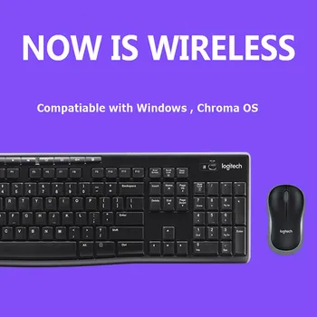 Logitech MK270 Mouse Keyboard Combo Set 2.4G Wireless Optical Mouse with Eight Shortcuts Long-lasting for Desktop Laptop PC
Logitech MK270 Mouse Keyboard Combo Set 2.4G Wireless Optical Mouse with Eight Shortcuts Long-lasting for Desktop Laptop PC