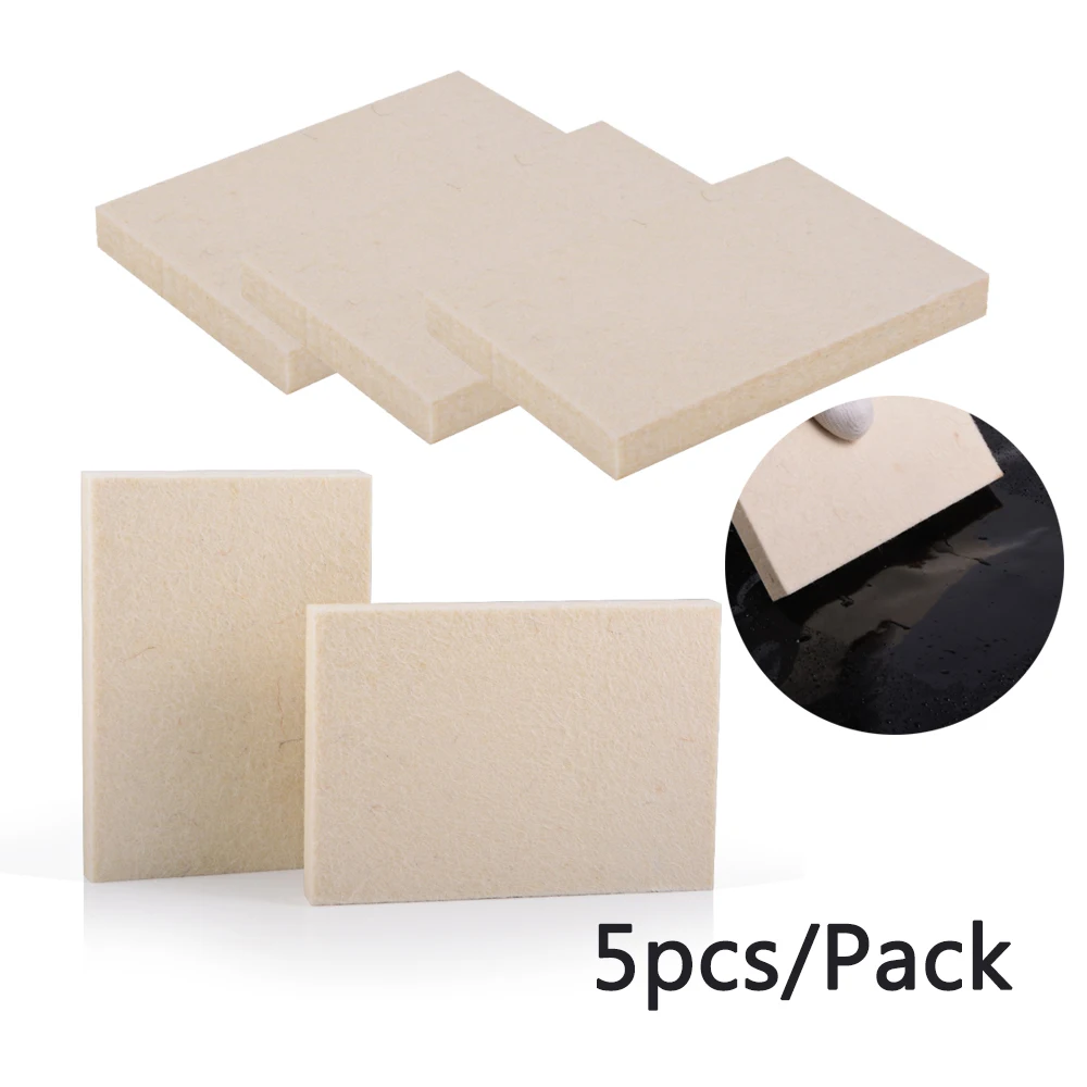 EHDIS 5pcs Window Tint Car Soft Wool Scraper Vinyl Film Sticker Wrapping Squeegee Carbon Fiber Decal Remover Cleaning Car Tools
EHDIS 5pcs Window Tint Car Soft Wool Scraper Vinyl Film Sticker Wrapping Squeegee Carbon Fiber Decal Remover Cleaning Car Tools