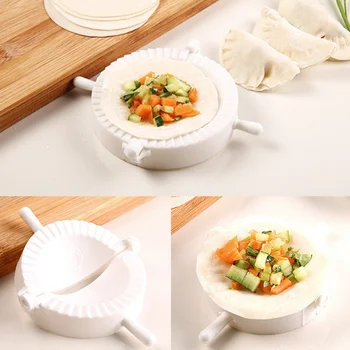 3Pcs Kitchen 7CM/8CM/10CM Dumpling Molds plastic Dough Press Dumpling Pie Ravioli Mould Cooking Pastry Chinese Food Jiaozi Maker
3Pcs Kitchen 7CM/8CM/10CM Dumpling Molds plastic Dough Press Dumpling Pie Ravioli Mould Cooking Pastry Chinese Food Jiaozi Maker