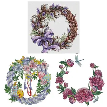 Garland series patterns Counted Cross Stitch 11CT 14CT 18CT DIY wholesale Chinese Cross Stitch Kits Embroidery Needlework Sets
Garland series patterns Counted Cross Stitch 11CT 14CT 18CT DIY wholesale Chinese Cross Stitch Kits Embroidery Needlework Sets