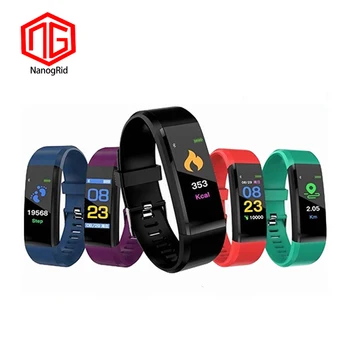 New ID115 PLUS Color Screen Sports Pedometer Smart Watch Fitness Running Walking Tracker Heart Rate Pedometer Smart Bracelet
New ID115 PLUS Color Screen Sports Pedometer Smart Watch Fitness Running Walking Tracker Heart Rate Pedometer Smart Bracelet
