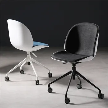 Modern Lifting Computer Chair Office Chair Nordic Ins Swivel Study Chairs Simple Backrest Home Conference Rotating Chairs
Modern Lifting Computer Chair Office Chair Nordic Ins Swivel Study Chairs Simple Backrest Home Conference Rotating Chairs