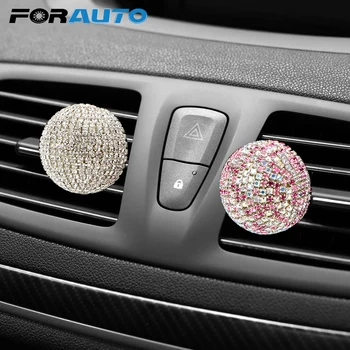 FORAUTO Car Air Freshener Air Conditioner Vent Clip Perfume Artificial Diamond Round Ball Crystal Car Perfume Auto Decoration
FORAUTO Car Air Freshener Air Conditioner Vent Clip Perfume Artificial Diamond Round Ball Crystal Car Perfume Auto Decoration