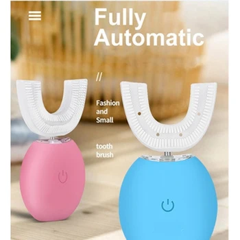 HOT!-Teeth Whitening Group-U-Shaped Electric Toothbrush Lazy Toothbrush Electric Automatic 360 Degree Waterproof Mouth with Sili
HOT!-Teeth Whitening Group-U-Shaped Electric Toothbrush Lazy Toothbrush Electric Automatic 360 Degree Waterproof Mouth with Sili