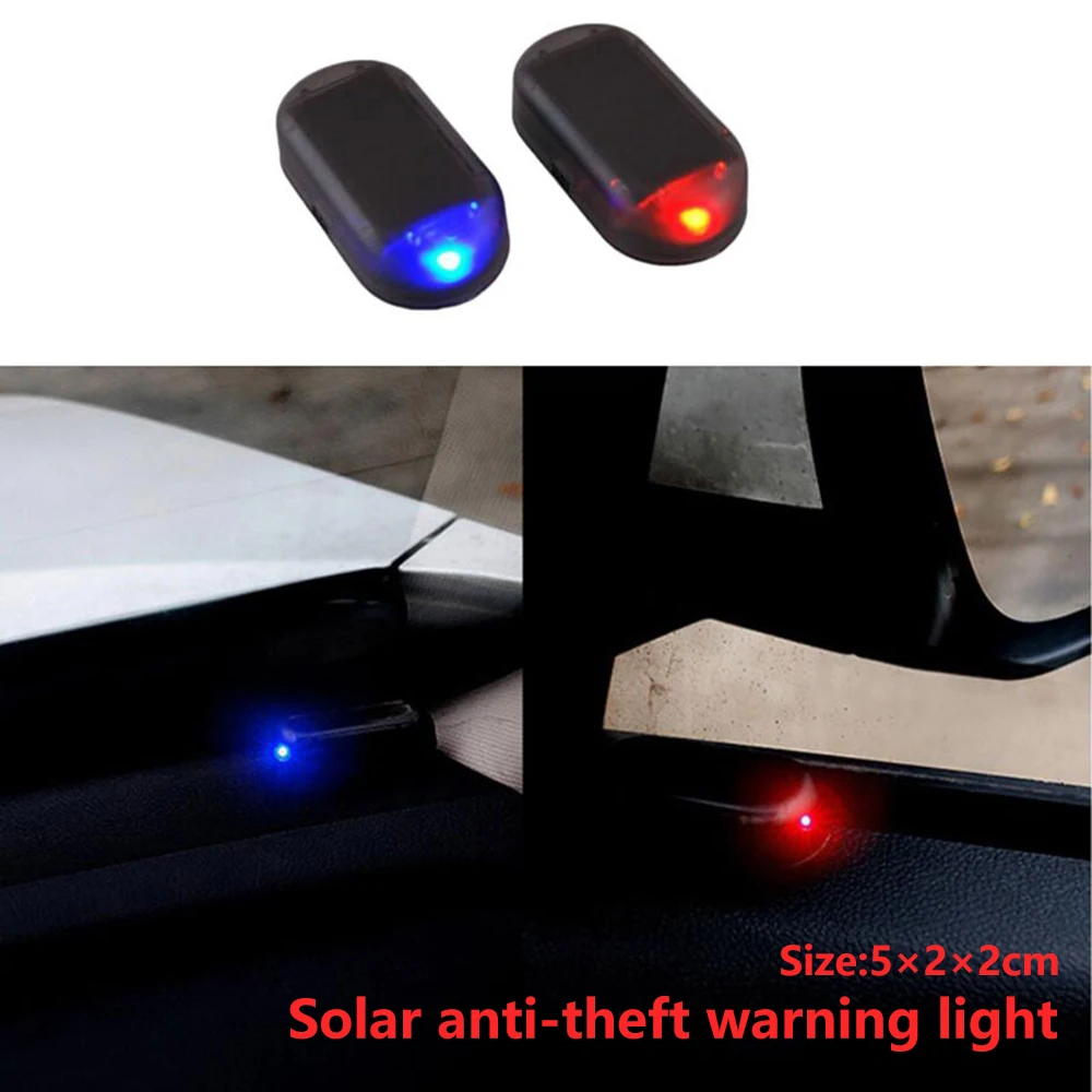 Car Fake Security Light Solar Powered Simulated Dummy Alarm Wireless Warning Anti-Theft Caution Lamp LED Flashing Imitation
Car Fake Security Light Solar Powered Simulated Dummy Alarm Wireless Warning Anti-Theft Caution Lamp LED Flashing Imitation