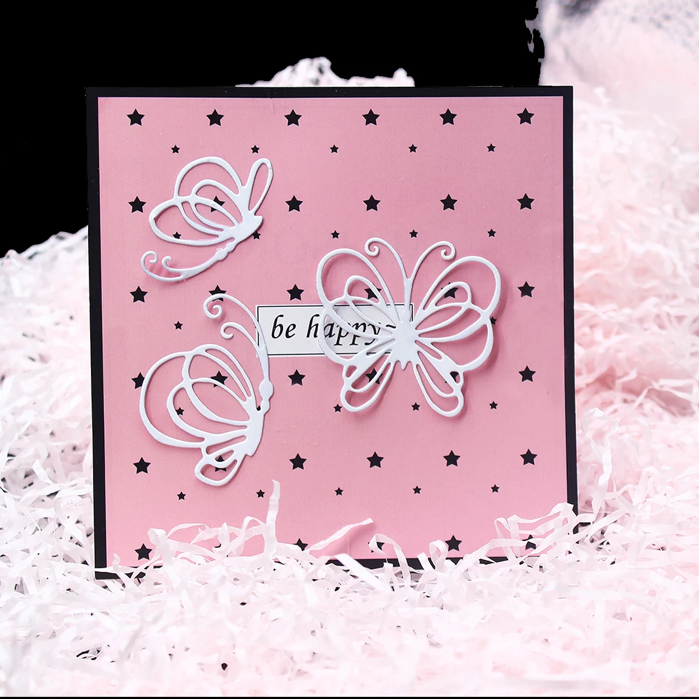 3pcs art craft 2019 Butterfly Dies Metal Cutting Dies Scrapbooking Card Making Album Crafts Paper Stencil Animal Dies knife mold
3pcs art craft 2019 Butterfly Dies Metal Cutting Dies Scrapbooking Card Making Album Crafts Paper Stencil Animal Dies knife mold