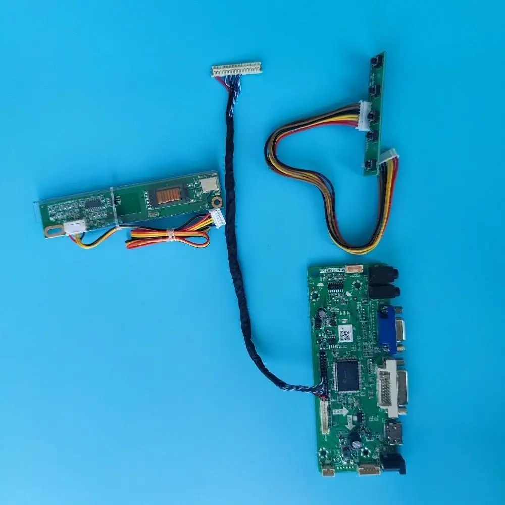 Комплект для B154SW01 VB/V1/V2/V4/V5/V7/V8/V9 HDMI-совместимая плата контроллера DVI VGA LCD 30Pin 1680X1050 панель M.NT68676 15,4"
Комплект для B154SW01 VB/V1/V2/V4/V5/V7/V8/V9 HDMI-совместимая плата контроллера DVI VGA LCD 30Pin 1680X1050 панель M.NT68676 15,4"