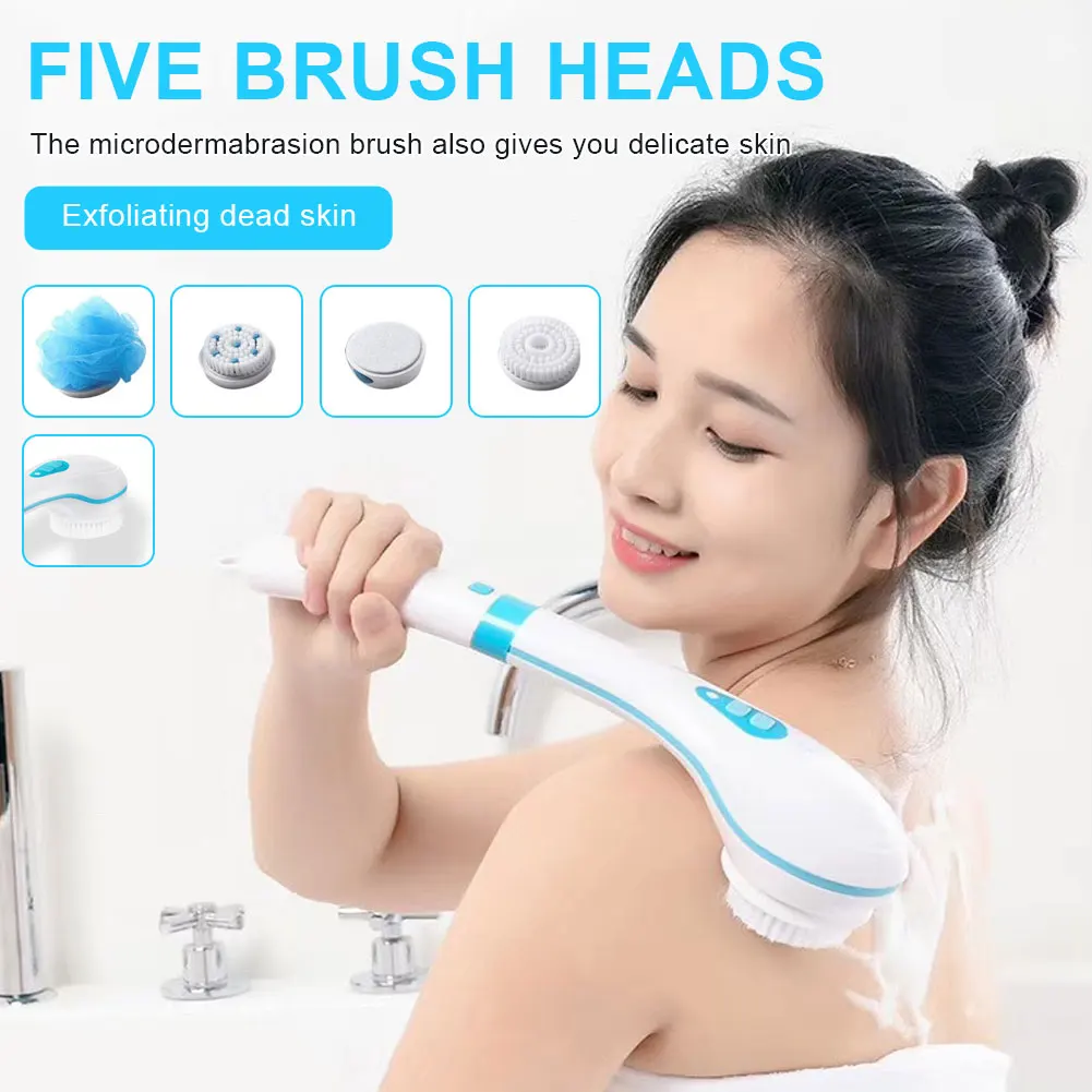 Waterproof Electric Massage Bath Brush Multi-function Long-handled Back Rubbing and Bathing Artifact Shop5499163 Store
Waterproof Electric Massage Bath Brush Multi-function Long-handled Back Rubbing and Bathing Artifact Shop5499163 Store