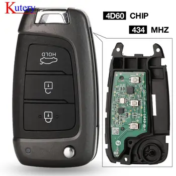 kutery 434Mhz 4D60 Chip Remote Key Fob for HYUNDAI Tucson Elantra Accent Solaris Kona Verna 3Button Flip Control Car Key
kutery 434Mhz 4D60 Chip Remote Key Fob for HYUNDAI Tucson Elantra Accent Solaris Kona Verna 3Button Flip Control Car Key