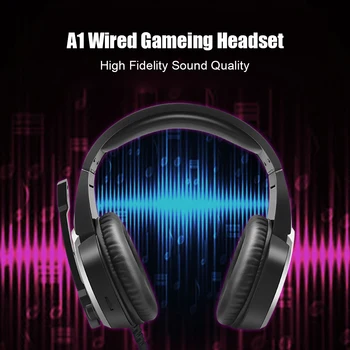 Wired Over Ear Headphones for PC Adjustable Headband for Computer A1 Noise Cancelling Gaming Headset with Mic
Wired Over Ear Headphones for PC Adjustable Headband for Computer A1 Noise Cancelling Gaming Headset with Mic