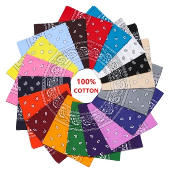 Women 100% Cotton Square Scarf Hip-hop Bandana Hair Band Men Neck Head Scarves Paisley Print Headband Vintage Pocket Towel 
Women 100% Cotton Square Scarf Hip-hop Bandana Hair Band Men Neck Head Scarves Paisley Print Headband Vintage Pocket Towel