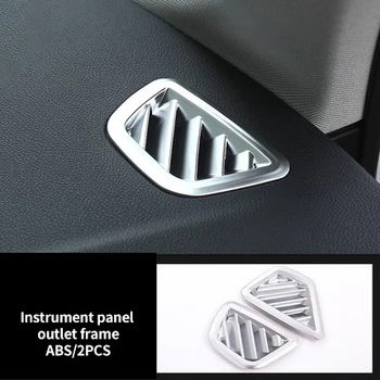 For BMW new 5 series 2018-2019 Instrument panel outlet chrome molding trim 2pcs 
For BMW new 5 series 2018-2019 Instrument panel outlet chrome molding trim 2pcs