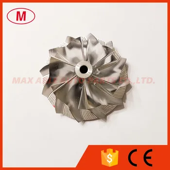 K16 51.00/66.56mm 6+6 blades turbo milling/aluminum 2618/billet compressor wheel
K16 51.00/66.56mm 6+6 blades turbo milling/aluminum 2618/billet compressor wheel