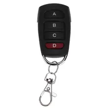433MHz Cloning Remote Control Electric Copy Controller Wireless Transmitter Switch 4 buttons Duplicator Key For Gate Garage Door
433MHz Cloning Remote Control Electric Copy Controller Wireless Transmitter Switch 4 buttons Duplicator Key For Gate Garage Door