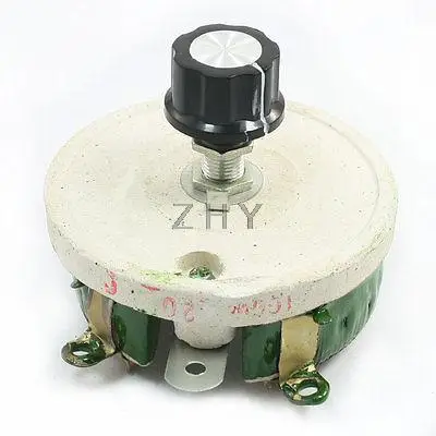 Single Turn Resistor 100W 20ohm Adjustable Taper Ceramic Disk Rheostat
Single Turn Resistor 100W 20ohm Adjustable Taper Ceramic Disk Rheostat