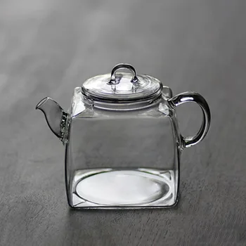 Handmade Creative Glass Teapot Heat-resistant Transparent Kung Fu Tea Set with Filter Kettle Retro Small Teapots Home Decoration
Handmade Creative Glass Teapot Heat-resistant Transparent Kung Fu Tea Set with Filter Kettle Retro Small Teapots Home Decoration