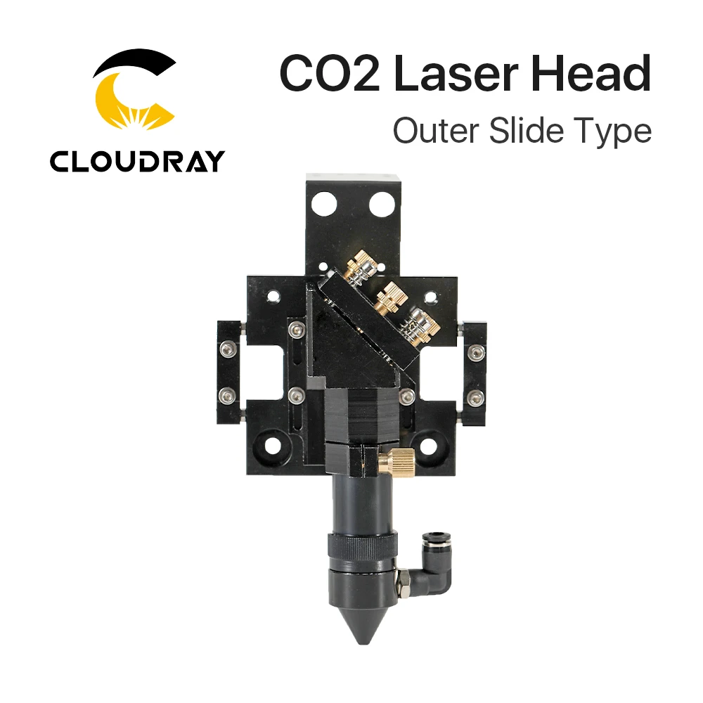 Новое поступление CO2 лазерная головка Cloudray для диаметра 20 мм FL 50 8/63 5 линза D25