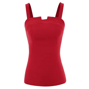 Solid Tops Womens Ladies Vintage Summer Casual Stretch Adjustable Spaghetti Strap Slim Fit Sleeveless 2019 New 
Solid Tops Womens Ladies Vintage Summer Casual Stretch Adjustable Spaghetti Strap Slim Fit Sleeveless 2019 New