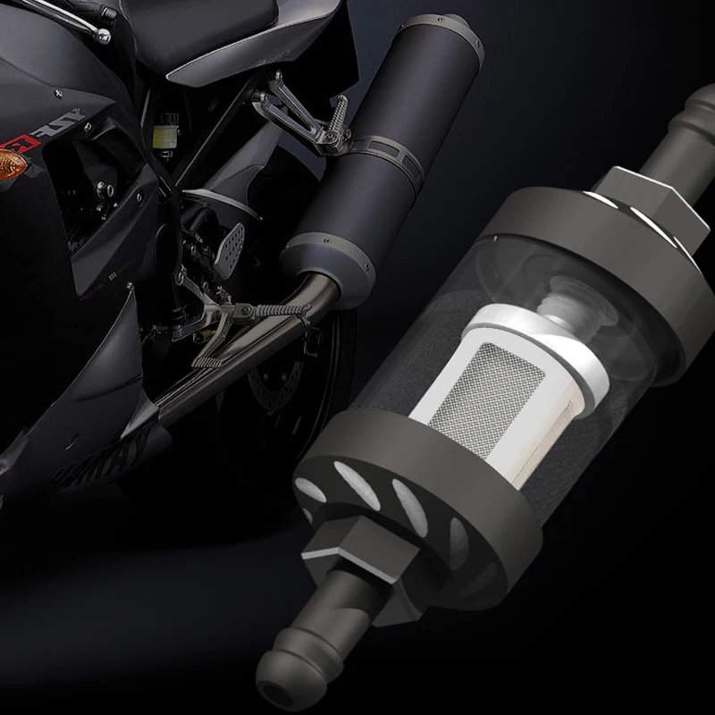 Universal 8mm Motorcycle Modified Metal Oil Cleaner Inline Filter Removable Transparent Glass Gas Fuel Filter
Universal 8mm Motorcycle Modified Metal Oil Cleaner Inline Filter Removable Transparent Glass Gas Fuel Filter