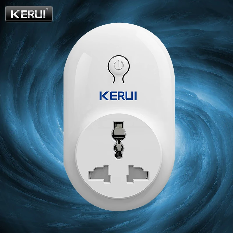 Умная розетка KERUI цифровая радиочастотная технология стабильная
