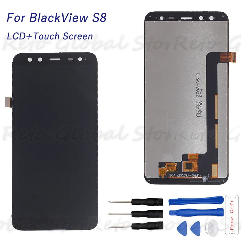 For BlackView S8 5.7 Original LCD Display Touch Screen digitizer Accessories For BlackView S8 Mobile Phone screen repair parts
For BlackView S8 5.7 Original LCD Display Touch Screen digitizer Accessories For BlackView S8 Mobile Phone screen repair parts