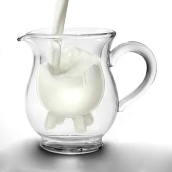 2pcs Creative Cow Double Layer Glass Creamer Cup 250ml Lovely Milk Jug Juice Tea Coffee Cup Clear Glass Mug Milk Frother Pitcher
2pcs Creative Cow Double Layer Glass Creamer Cup 250ml Lovely Milk Jug Juice Tea Coffee Cup Clear Glass Mug Milk Frother Pitcher