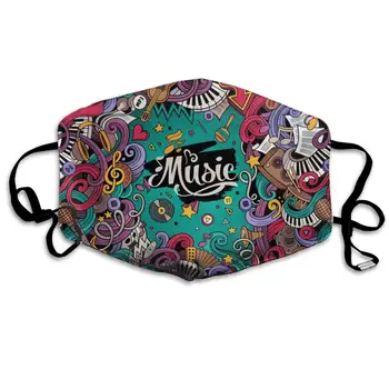 Mouth Mask For Daily Dress Up, Music Anti-dust Mouth-Muffle, Washable Reusable Holiday Half Face Masks For Mens And Womens With
Mouth Mask For Daily Dress Up, Music Anti-dust Mouth-Muffle, Washable Reusable Holiday Half Face Masks For Mens And Womens With