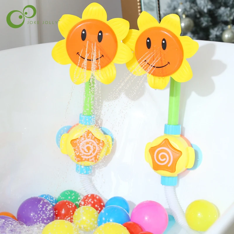 1Pc Baby Funny Water Game Bath Toy Bathing Tub Sunflower Shower Faucet Spray Water Swimming Bathroom Bath Toys For Children ZXH
1Pc Baby Funny Water Game Bath Toy Bathing Tub Sunflower Shower Faucet Spray Water Swimming Bathroom Bath Toys For Children ZXH