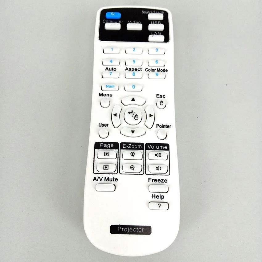 NEW Remote Control FOR Epson 154720001 Projector Fernbedienung fit for EB-C30XE EB-30XE EB-C28SH EB-S18 EB-S4 EB-X24 EB-S31 EB-W
NEW Remote Control FOR Epson 154720001 Projector Fernbedienung fit for EB-C30XE EB-30XE EB-C28SH EB-S18 EB-S4 EB-X24 EB-S31 EB-W
