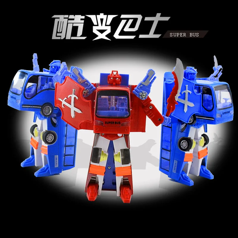 Transformation Bus Autobots Metal Car Boy Model CHILDREN'S Toy Car Bus Light Sound
Transformation Bus Autobots Metal Car Boy Model CHILDREN'S Toy Car Bus Light Sound