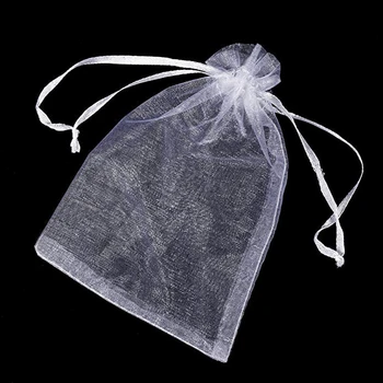 Gift Bags Small 100 Pcs Organza Bags White Drawstring Small Favour Bags-Perfect for Wedding Party, Jewellery Pouch (10 x 15 cm)
Gift Bags Small 100 Pcs Organza Bags White Drawstring Small Favour Bags-Perfect for Wedding Party, Jewellery Pouch (10 x 15 cm)