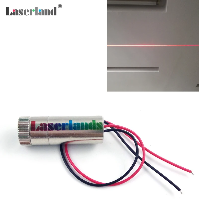 5pcs 12*35mm Focusable 3VDC 635nm 3mW Red Laser Line Module 60 | Инструменты