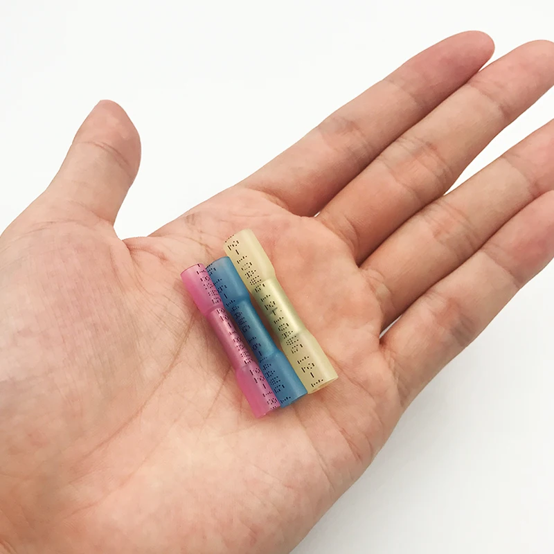100/200PCS Waterproof Heat Shrink Butt Connectors Electrical Splice Cable Crimp Terminals Wire Connectors AWG 22-10 Kit
100/200PCS Waterproof Heat Shrink Butt Connectors Electrical Splice Cable Crimp Terminals Wire Connectors AWG 22-10 Kit