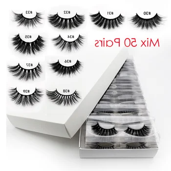50pcs Wholesale False Eyelashes 3d Mink Lashes Natural Mink Eyelashes Fluffy False Lashes Mink cilios Wholesale Eyelashes
50pcs Wholesale False Eyelashes 3d Mink Lashes Natural Mink Eyelashes Fluffy False Lashes Mink cilios Wholesale Eyelashes