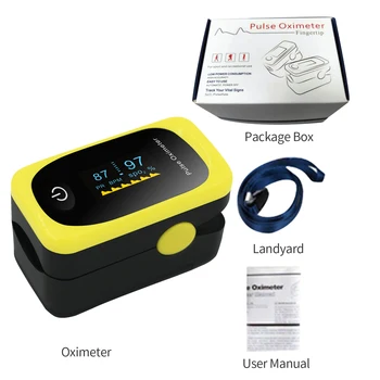 Digital Pulse Oximeter OLED Display Blood Oxygen Sensor Saturation SpO2 Monitor Measurement Meter with Beep Sound for Home
Digital Pulse Oximeter OLED Display Blood Oxygen Sensor Saturation SpO2 Monitor Measurement Meter with Beep Sound for Home