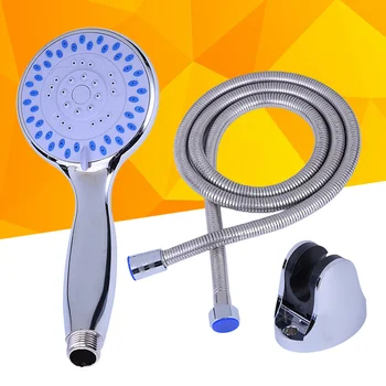 Shower Head Set 3-Setting Handheld Shower Accessories Premium High Pressure Hand Held Showerhead Set with Steel Hose and Holder
Shower Head Set 3-Setting Handheld Shower Accessories Premium High Pressure Hand Held Showerhead Set with Steel Hose and Holder