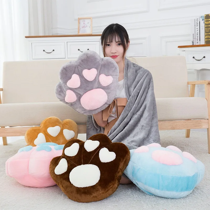 Cat DOG'S Paw Hand-shaped Brush Pillow Air Conditioner Blanket Office Nap Blanket Plans to Sample Customizable Gift
Cat DOG'S Paw Hand-shaped Brush Pillow Air Conditioner Blanket Office Nap Blanket Plans to Sample Customizable Gift