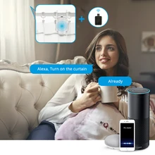 WiFi Tuya Smart Curtain Driver Robot Smart Life Alexa Google Home Control For Roman Rod I Type U Type Curtains Track
WiFi Tuya Smart Curtain Driver Robot Smart Life Alexa Google Home Control For Roman Rod I Type U Type Curtains Track