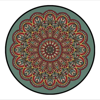 Ethnic Style Round Carpet Custom European Balcony Coffee Table Hanging Basket Living Room Decoration Carpet Bedroom Tatami Mat
Ethnic Style Round Carpet Custom European Balcony Coffee Table Hanging Basket Living Room Decoration Carpet Bedroom Tatami Mat