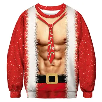 Unisex Christmas Sweatshirt 3D Print Sexy Men Print Long Sleeve O Neck Pullover Top Xmas Sweatshirt
Unisex Christmas Sweatshirt 3D Print Sexy Men Print Long Sleeve O Neck Pullover Top Xmas Sweatshirt
