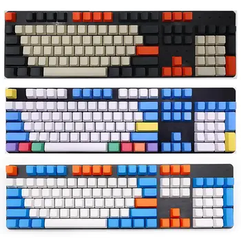 108Pcs PBT Lightproof No letters Key Caps Replacement for Mechanical Keyboard Multicolor design Key Caps Keyboard Acessories
108Pcs PBT Lightproof No letters Key Caps Replacement for Mechanical Keyboard Multicolor design Key Caps Keyboard Acessories