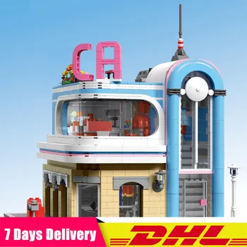 MOULD KING MOC Creator Downtown Diner California with Led City Street View Model Building Blocks Bricks 16001 10260 Toy
MOULD KING MOC Creator Downtown Diner California with Led City Street View Model Building Blocks Bricks 16001 10260 Toy