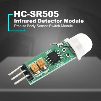 HC-SR505 Mini Infrared PIR Motion Sensor Precise Infrared Detector Module For Arduino Body Sensor Switch Module Sensing Mode
HC-SR505 Mini Infrared PIR Motion Sensor Precise Infrared Detector Module For Arduino Body Sensor Switch Module Sensing Mode