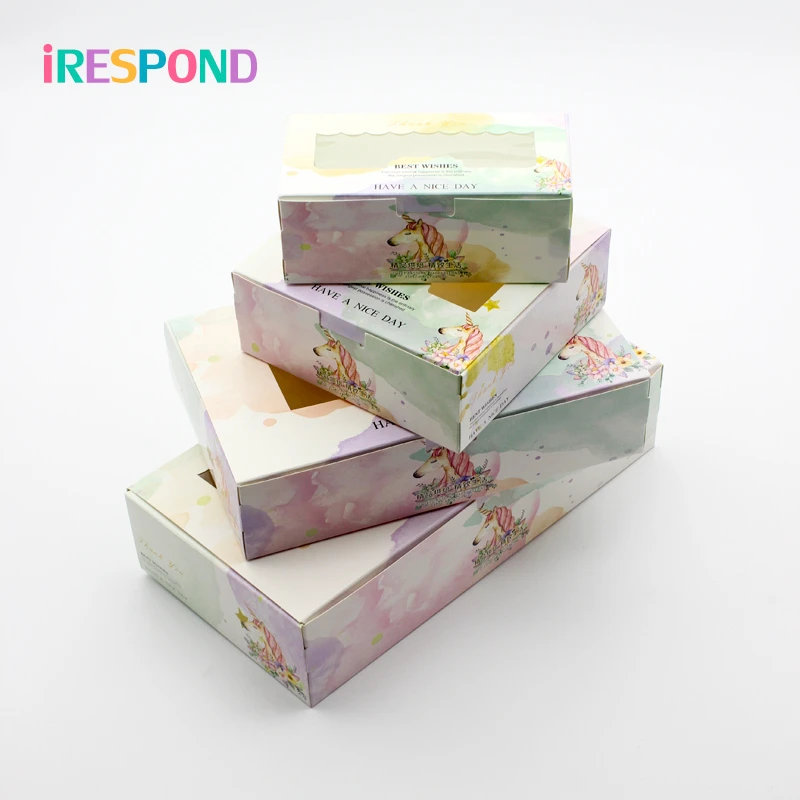 10PCS Paper Box For Gifts Food Unicorn Candy Box Packaging Cookies Cupcake Display Package Box Pvc Window Wedding Party Favors
10PCS Paper Box For Gifts Food Unicorn Candy Box Packaging Cookies Cupcake Display Package Box Pvc Window Wedding Party Favors